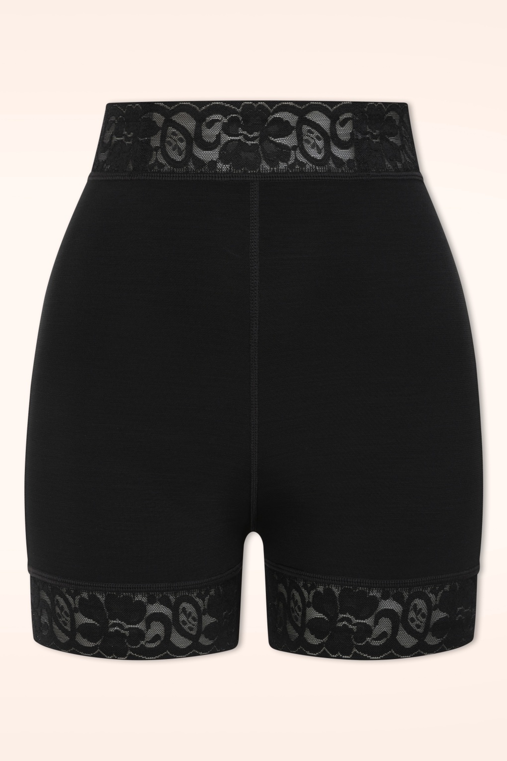 290077-Mira-Lune-56802-Belle-Form-High-Waist-Lace-Shaping-Shorts-Black-260602-001-full