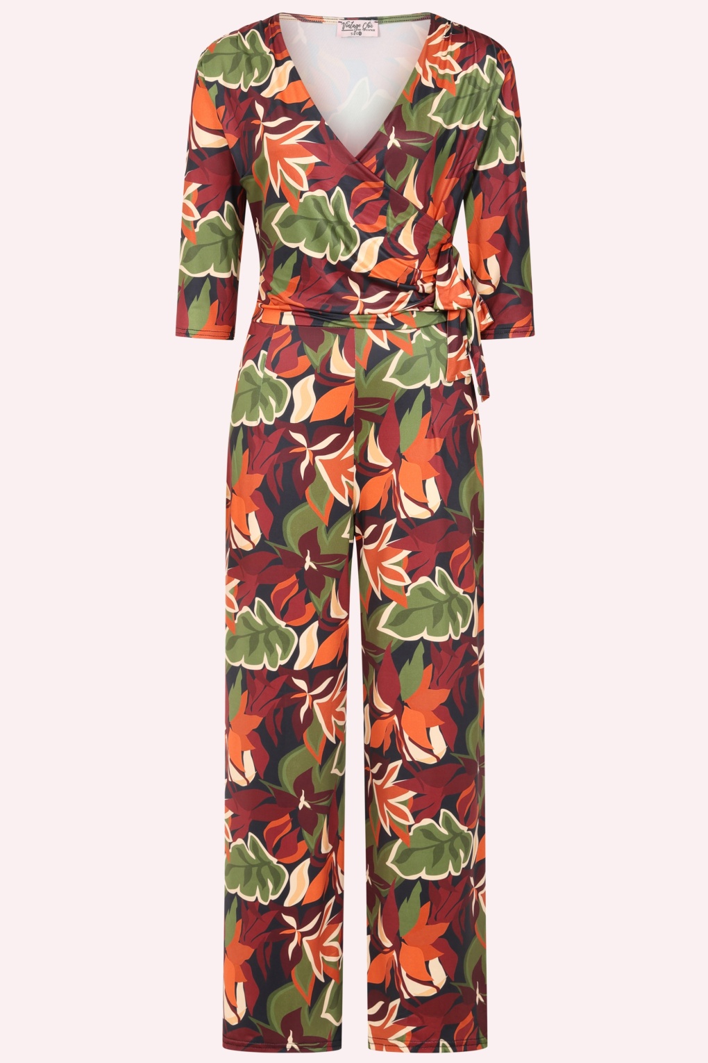 290523-Vintage-Chic-57415-Leida-Leaf-Print-Jumpsuit-Orange-260715-001-full